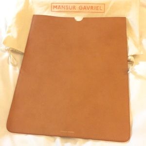 Mansur Gavriel Laptop Sleeve 13” Italian Leather
